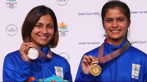 She burst on to the international scene in early 2018 when, at the age of just 16, she twice topped the. Cwg 2018 16 Year Old Bhaker Dominates Field To Bag Gold Sidhu Scripts Remarkable Comeback For Silver