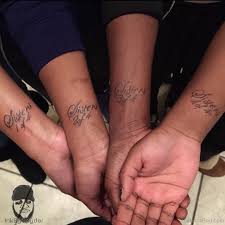 Relationships and friendships may come and go, but your family will always be there for you. 25 Splendid Sister Tattoos On Wrist