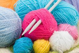 Discover beginner friendly patterns such as&amp;nbsp;single color scarf knitting ideas and projects that are worked flat, among others! Wool Clews With Knitting Needles Woolen Roll Balls Skein Threads Stock Photo Picture And Royalty Free Image Image 40010256