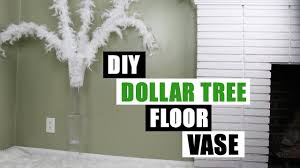 We recommend that you see our 16 cute diy large floor vase listed below right here! Diy Dollar Tree Floor Vase Dollar Store Diy Floor Vase Diy Glam Home Decor Youtube