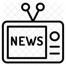 Find & download free graphic resources for news icon. Free Tv News Icon Of Line Style Available In Svg Png Eps Ai Icon Fonts