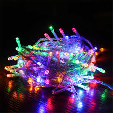 10 50m Led String Lights Christmas New Year Garland Decoration For Street Room House Garden Outdoor Use Diy Decor Eu Us Plug In Led String Aliexpress