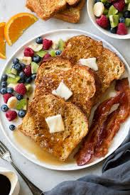 The Best French Toast Recipe I Ve Tried Perfect Ratio Of Milk To Eggs And A Bit Of Cream Gives It A Delici Awesome French Toast Recipe Best French Toast Food