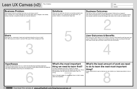 The business model canvas (by strategyzer ) is a strategic management tool that helps businesses align their goals to their activities. Lean Ux Canvas V2 Jeff Gothelf