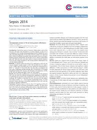 Pdf Clinical Audit System In Implementing Surviving Sepsis