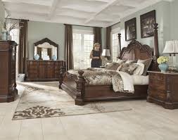 Wood color is in a cherry finish. Adelle Poster Bedroom Set B705woodset Bedroom Sets From Ashley At Crowley Furniture Ashley Furniture Bedroom King Bedroom Sets Bedroom Panel