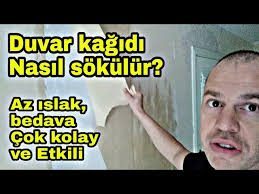 Evde duvar kağıdı seviyorsanız, sökülmesi, kaplanması ve onarımı tahmin ettiğinizden çok daha kolay. Duvar Kagidi Nasil Sokulur Youtube