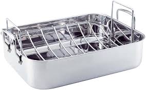 Kitchenaid Gourmet Distinctions Stainless Steel 16 1 2 Inch Polished Roaster With Rack Check This Awesome Product By Going To Th Kitchen Aid Roaster Gourmet