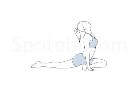 Pigeon Pose Eka Pada Rajakapotasana Pigeon Pose Yoga Poses Beginner Poses