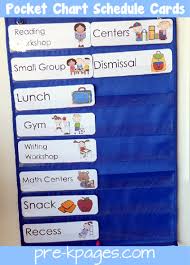 46 systematic preschool daily schedule chart