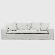 The Blanca Sofa Is Crafted Using Luxurious Italian Velvet Made From 100 Cotton Creating A Truly Comfortable And Stylish Product Linen Sofa Sofa Linen Couch