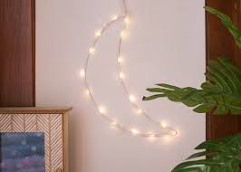 Diy Fairy Light Crescent Moon Urban Outfitters Inspired Shine Crafts Fairy Lights Decor Moon Decor Fairy Lights