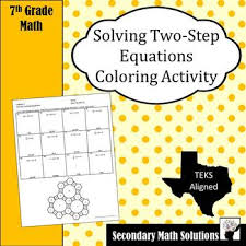 Preschool worksheets most popular preschool & kindergarten worksheets color by number. 2 Step Equations Coloring Activity Worksheets Tpt