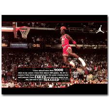 Fast shipping, custom framing, and discounts you'll love! Michael Jordan Motivational Succeed Quote Art Silk Fabric Poster Print Basketball Sport Picture Wall Foul Line Dunk With Free Shipping Worldwide Weposters Com