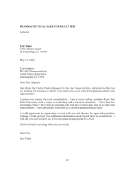 Cover Letter For Medical Sales Rep Sample Cover Letter