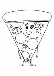 Free printable cute pizza coloring pages, besides pasta, pizza is the national food of the italians. Pizza Coloring Pages Emoji Movie Coloring Pages Colorings Cc