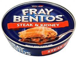 November 6, 2016 by mike buchanan 4 comments. Fray Bentos Steak Kidney Pie 425g Michelles Specialities