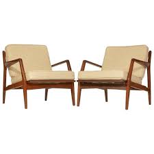 Mid century lounge chair selig arm chair mid century danish modern arm chair. Pair Of Danish Lounge Chairs By Ib Kofod Larsen For Selig Restored At 1stdibs