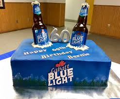 Labatt Blue Light Birthday Cake Cool Birthday Cakes Crazy Cakes Light Cakes