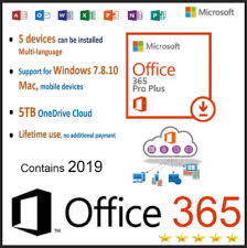 Office 365 Pro Plus 2019 Account Lifetime 5 Devices 5tb Cloud In 2020 Microsoft Office Office 365 Ms Office 365
