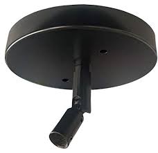 If a template was included with your sloped recessed lighting installation kit, use it to draw a circle on the ceiling. Elco Lighting Ep905b Ep905 Sloped Ceiling Pendant Adapter Black Amazon Com Industrial Scientific