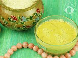 My neighbour aunty use this for her grand daughter daily from her birth till now. Green Gram Herbal Bath Powder For Babies And Adults Tots And Moms