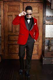 Shop mens clothing for sale online at mensusa. Red Black Tuxedo Coat Rent Or Buy Fit Guaranteed