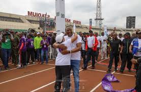 Uhuru joins First Lady in marathon race » Capital News