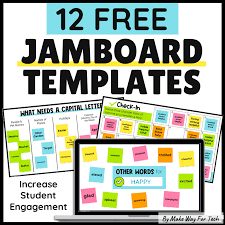 Spice things up with jamboard, the free whiteboard app from google which integrates with google watch the video below for an overview of all five jamboard activities. 12 Free Jamboard Templates For Distance Or In Person Learning Make Way For Tech