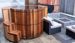 There are 138 redwood hot tub for sale on etsy, and they cost $48.54 on. Wooden Hot Tubs Cedar Hot Tubs Wood Soaking Tubs At Rhtubs