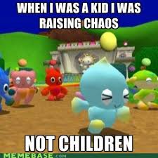 childhood chao childhood chao video game memes