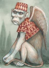 Flying Monkey By Dominic Murphy Monkey Art Alice In Wonderland Wildlife Art