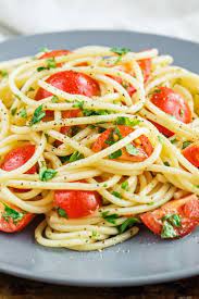 Twin Cities Pasta Recipe Garlic Pasta Recipe Pasta Dishes Cherry Tomato Pasta