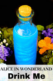 Apparently the cakes inspired by this theme, are even crazier! Alice In Wonderland Drink Me Potion Our Wabisabi Life