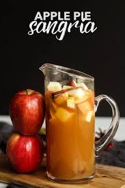 Apple Pie Sangria The Blissful Balance Apple Pie Sangria Sangria Recipes Sangria