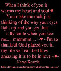 Vernon kay looks loved up with wife tess daly on romantic dog walk. When I Think Of You It Warms My Heart Love Yourself Quotes Thinking Of You Quotes I Love My Hubby