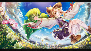 widescreen wallpaper touhou touhou category イラスト 東方 壁紙 青空 イラスト