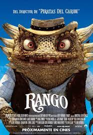 Movie Poster Art Rango Movie Animated Characters