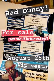 That was the question thursday as fans waited hours and spent hundreds of dollars for a chance to attend the puerto rican rapper's el último tour del. How Much Is Bad Bunny Tickets