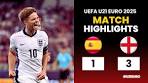 Video Spain U21 - England U21 | 1-3 | Highlights | UEFA U21 Euro ... - YouTube