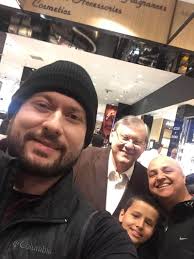 Milton Neves se encontra com André Henning em Nova York