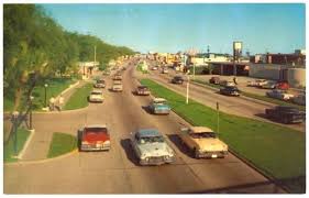 Mississippi Highway 90 The Old Spanish Trail 1960s Biloxi Gulf Coast Gulfport Mississippi