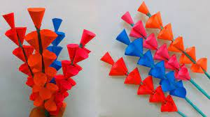 Paper flowers are a paper craft for kids and adults alike, and they last longer than real flowers! Diy Paper Flowers How To Make Paper Flowers Step By Step Easy Paper Flower Paper Flower