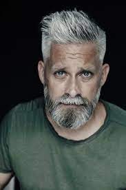 27 Trendy Hair Styles Mens Grey Hair And Beard Styles Beard Photography Haircuts For Men