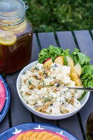Simmer until potatoes are tender but not mushy, 8 to 10 minutes. Who Puts Raisins In Potato Salad