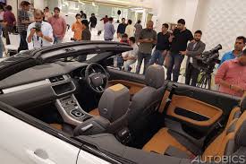 Range Rover Evoque Convertible Interior India Autobics