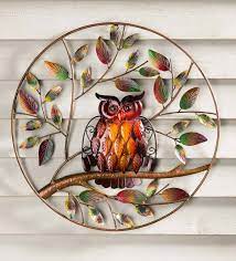 Maybe you would like to learn more about one of these? Handmade Indoor Outdoor Metal Owl Wall Art Plowhearth
