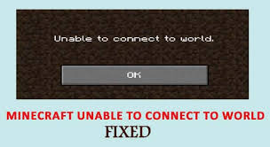 Dec 01, 2020 · method 1: Top 8 Tricks To Fix Minecraft Unable To Connect To World