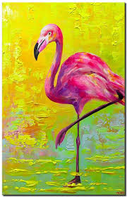 Choose your favorite abstract animal paintings from 20,971 available designs. Painting For Sale Pop Art Flamingo Abstract Painting 9447