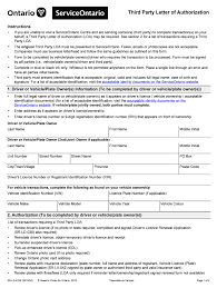 Sample form for taking authorize payments? Letter Of Authorization Service Ontario Fill Online Printable Fillable Blank Pdffiller